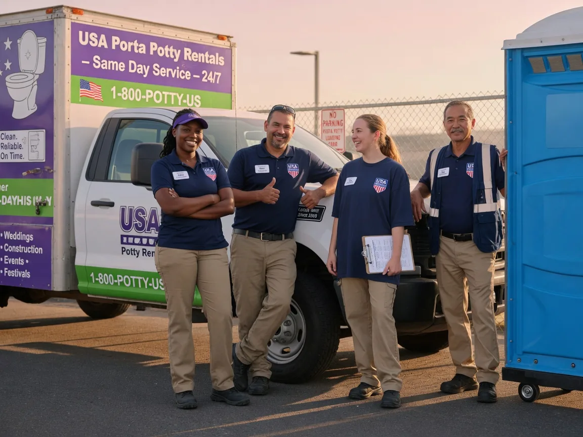 Porta Potty Rental company in Creston, CA